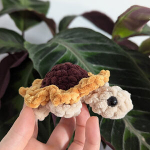 Peluche tortue fait à la main