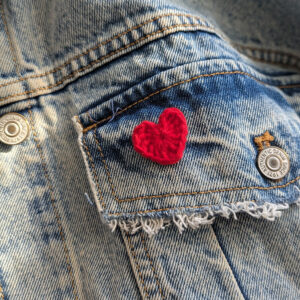 atelier epingle coeur veste