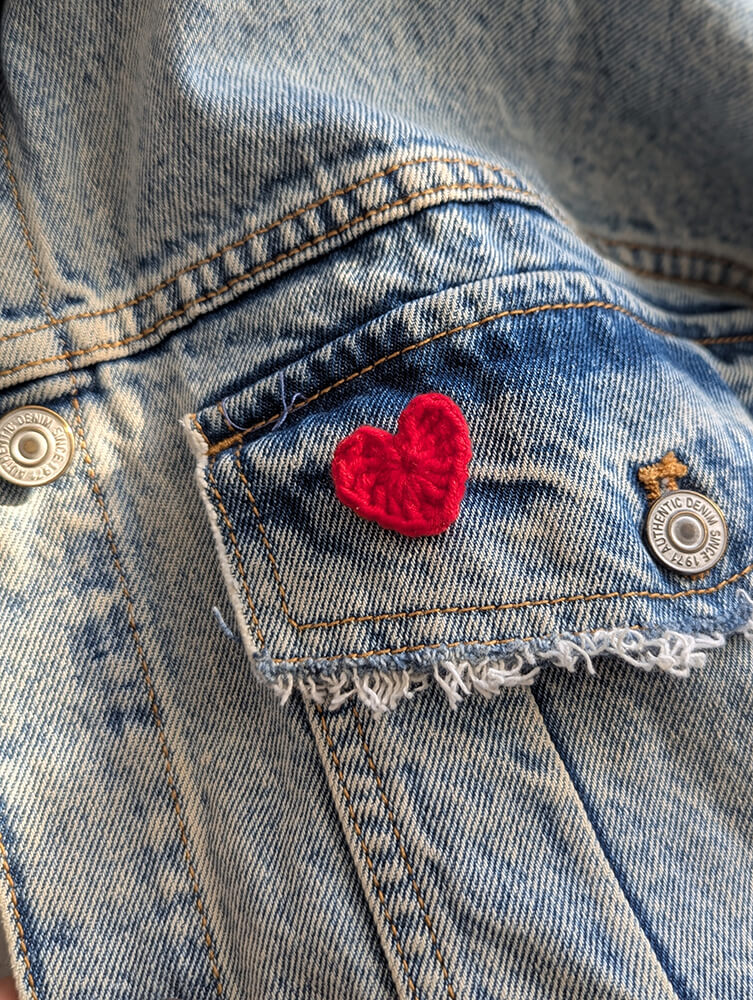 atelier epingle coeur veste